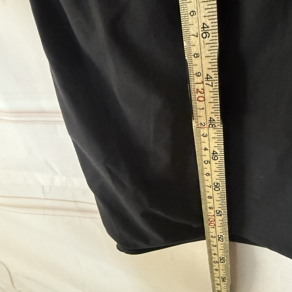 Skims Fits Everybody Lace Long Slip Dress Onyx Black Size Medium NWT $84 - Picture 7 of 7
